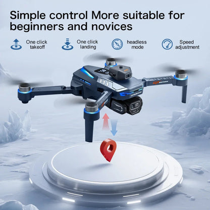 Xiaomi Mijia GT8 FPV Drone Professional 8K HD three Camera 5G Wifi Brushless Motor Aerial Photography Optical Flow RC Quadcopter Techelectronicx