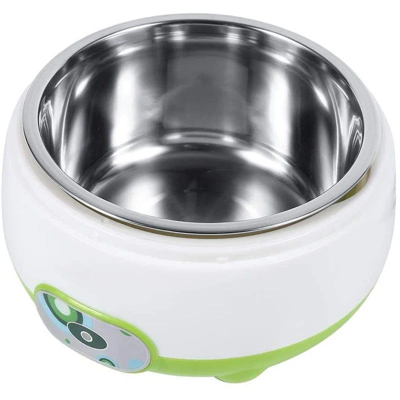 Yoghourt Machine, Automatic Stainless Steel Liner Yogurt Maker Machine Home DIY Yoghourt Container, Yogurt Maker EU Plug Techelectronicx