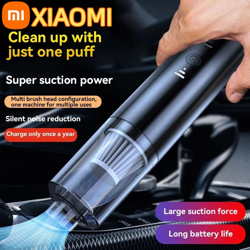 Xiaomi Dust Collector Portable Vacuum Cleaner Powerful Suction electric Wireless Smart Home Cleaning Car Vacuum Cleaner New Techelectronicx