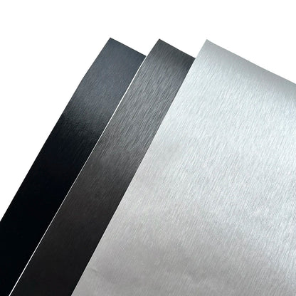 Vinyl Wrap Matt Brushed Aluminum Vinyl Wrap Film Waterproof PVC Foil Vehicle DIY Sticker Air Release Car Styling Car Accessories Techelectronicx