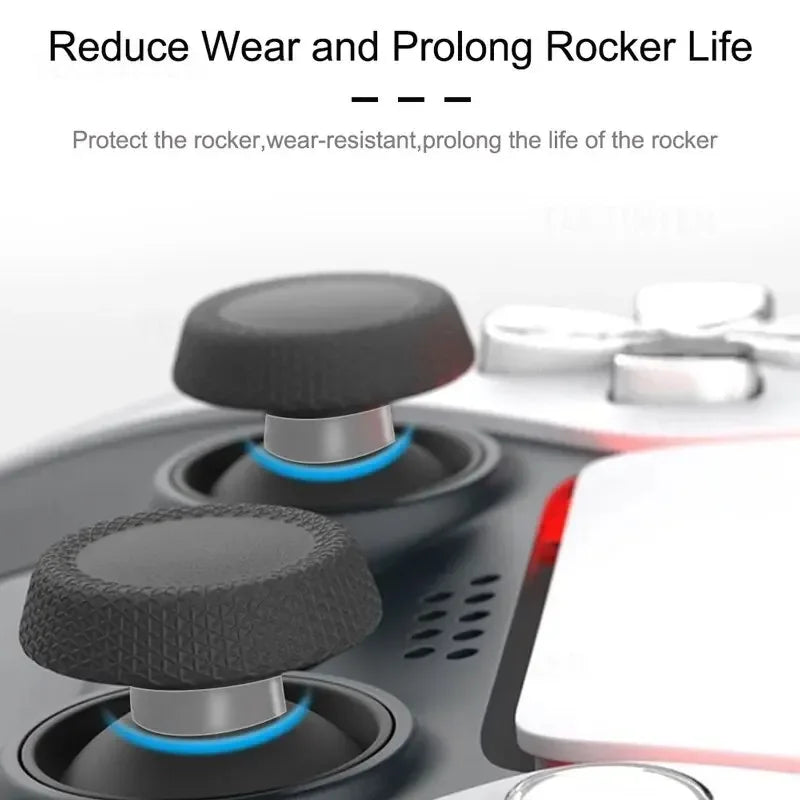 12/2X For Steam Deck Game Joystick Rocker Protector Ring Silicone Elastic Cover For Xbox PS4 PS5 VR2 Controller Game Accessories Techelectronicx