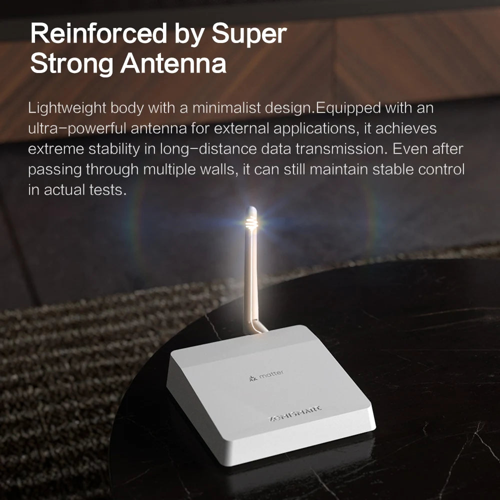 Zemismart Matter Zigbee Hub Smart Home Bridge Gateway Support Google Home SmartThings Homekit App Control Tuya Standard Devices TechElect