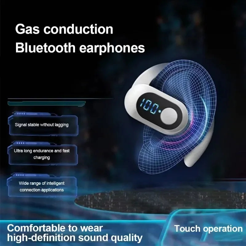 Bluetooth 5.3 Headphone TWS Wireless Ear Hook Earphone HiFi Stereo Noise Reduction Headset Waterproof Earbud for Huawi Xiami - TechElect