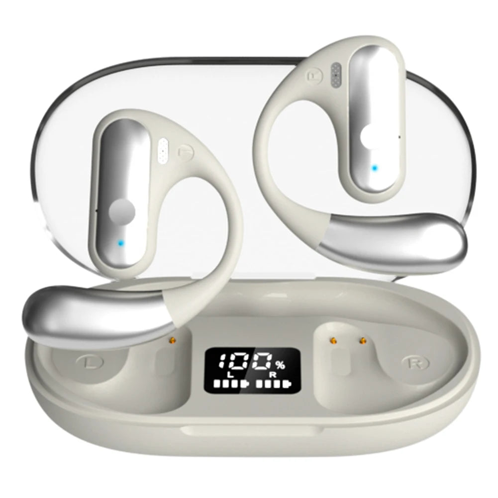 144 Languages AI Translator Earbuds Bluetooth-Compatible 5.3 Real-Time Translation Earphones Noise Cancelling Wireless Earphone TechElect