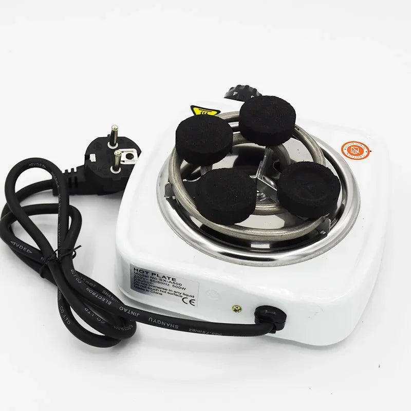110V/220V 500W Electric Stove Hot Plate Iron Burner Home Kitchen Cooker Coffee Heater Household Cooking Appliances EU Plug Techelectronicx
