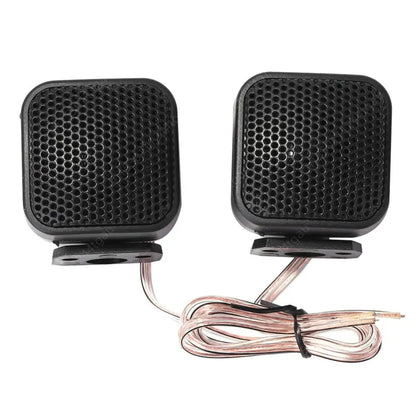 1 Pair TP-004A 500W Car Tweeters Mini Square Audio Speaker High Frequency Car Audio Stereo Speakers 12V DC Universal Loudspeaker Techelectronicx