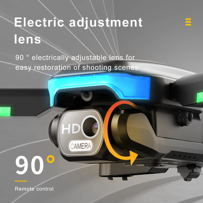 【TYRC H27】Rc camera drone 4K professional high-definition camera brushless motor long-range obstacle avoidance Techelectronicx
