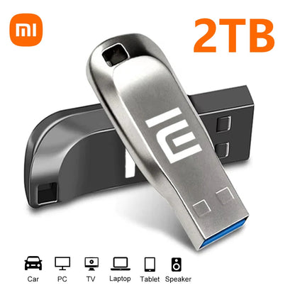 Xiaomi USB 3.2 Pen Drive 2TB Metal High Speed Flash Disk 512GB 256GB USB Memory Stick Pendrive 128GB For PC/Laptop/Ps4 Controler Techelectronicx