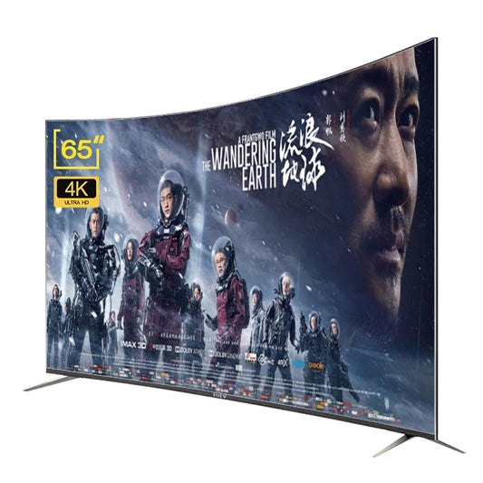 65inch Curved Smart TV 4K Big Screen Ultra HD LED TV Smart Television 65 Inch TV TechElect