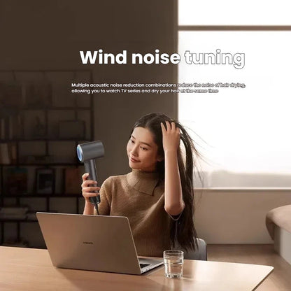 XIAOMI High Speed Hair Dryer H501 Negative Ion Hair Care 110000 Rpm Dry 220V CN Version (With EU Adapter) 62m/s wind speed TechElect