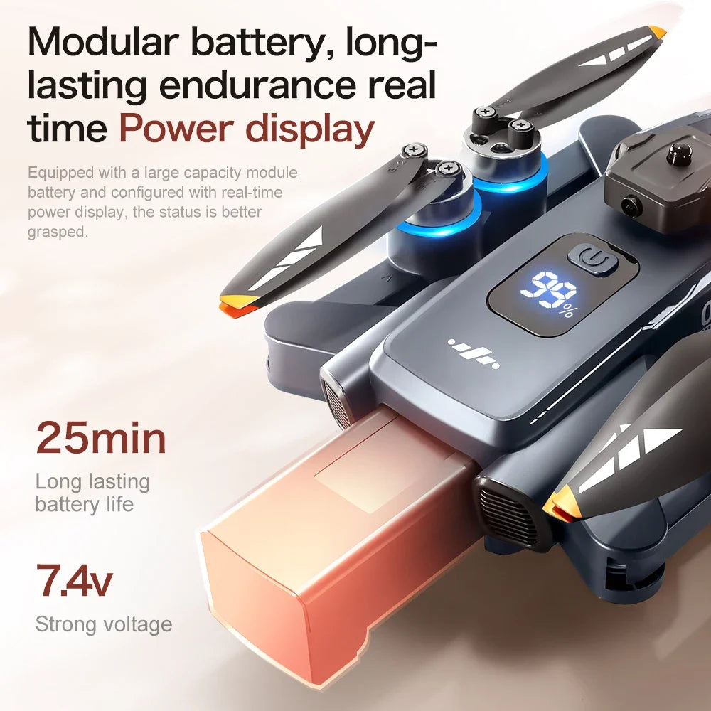 Xiaomi Mijia XT808 GPS Drone Professional 8K HD Dual Camera Brushless Motor avoidance WIFI FPV Foldable RC Quadcopter Helicopter Techelectronicx