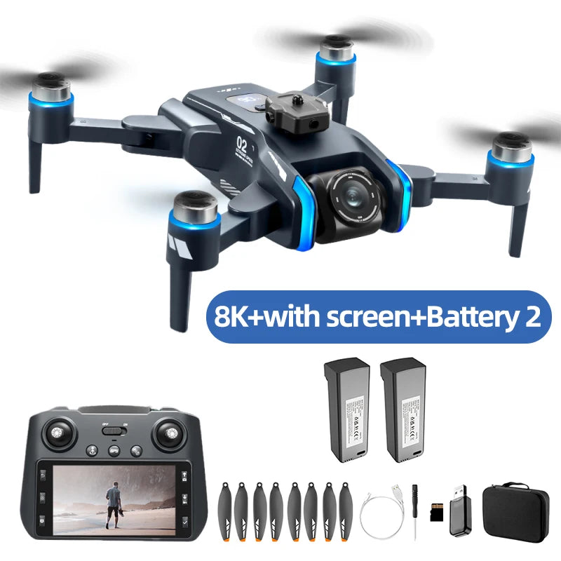 Xiaomi Mijia XT808 GPS Drone Professional 8K HD Dual Camera Brushless Motor avoidance WIFI FPV Foldable RC Quadcopter Helicopter Techelectronicx
