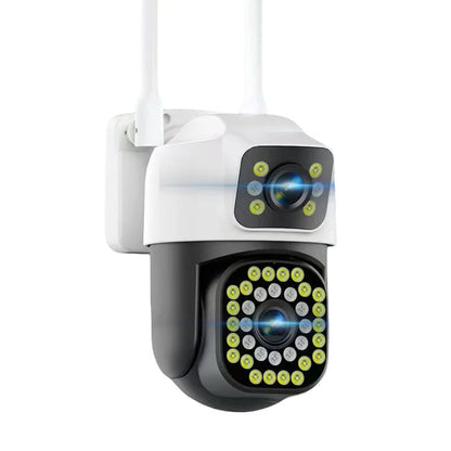 4K 8MP WiFi Surveillance Camera Wifi Outdoor Dual Lens PTZ IP Camera Auto Tracking Audio Video ONVIF Security CCTV Camera YOOSEE TechElect