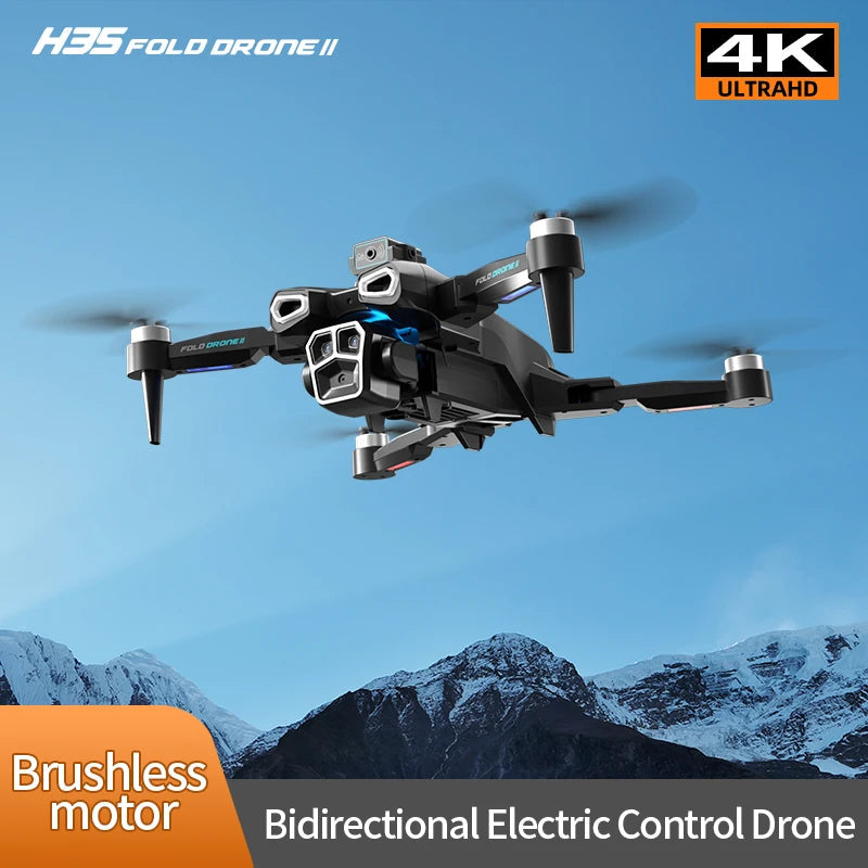 【TYRC H35】Rc camera drone 4K professional high-definition camera brushless motor long-range obstacle avoidance Techelectronicx