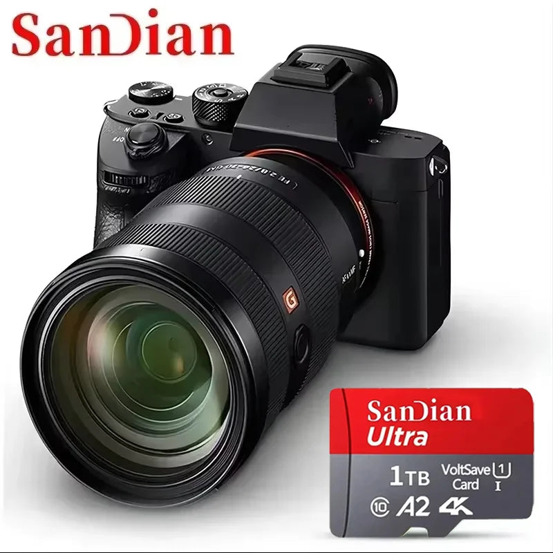 Original SD Card 2TB Large Capacity Memory Card 128GB/256GB Mini TF Card 512GB High Speed Flash Card for PC/Desktops/Mac/Cameras Techelectronicx