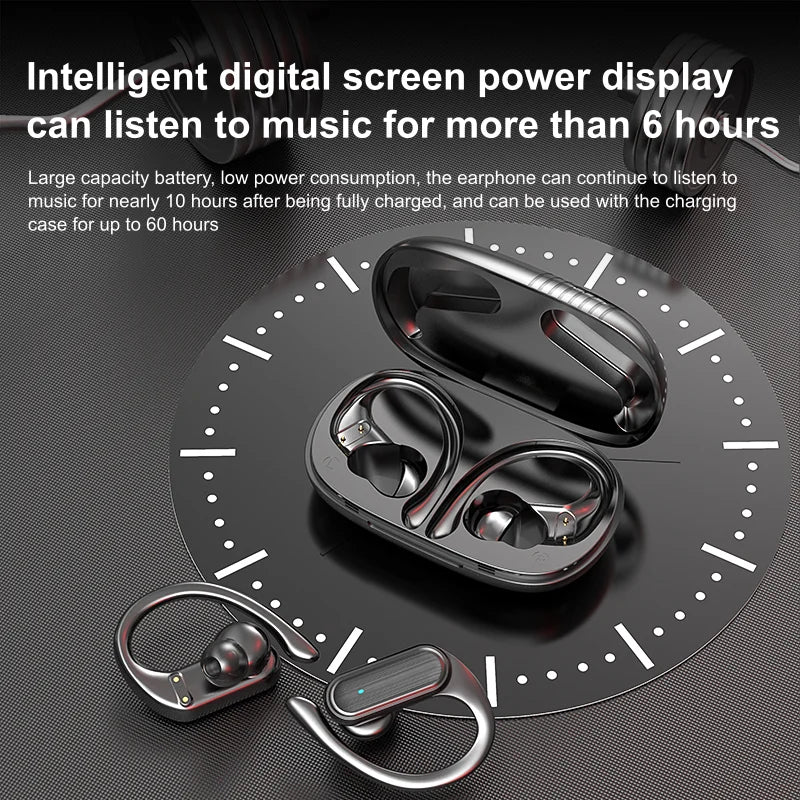 Wireless Bluetooth Earphones High Quality Headphones HD Sound Quality Stereo Noise Cancelling Anti-sweat Universal Headphones - TechElect