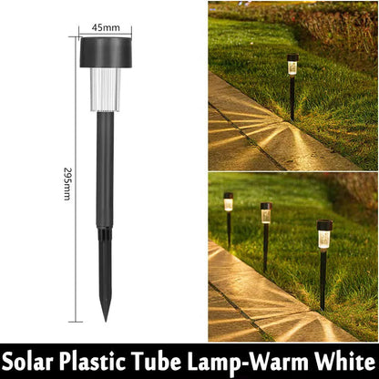 10Pack Solar Outdoor Lights Garden Lantern Solar Powered Lamp Waterproof Landscape Lighting Pathway Yard Lawn Garden Decoration Techelectronicx