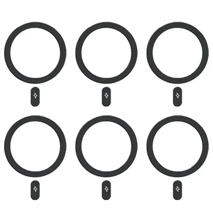 Magnetic Metal Plate Ring for Magsafe Wireless Charger Iron Sheet Sticker Magnet Cellphone Holder for IPhone 16 15 14 13 Pro Max Techelectronicx