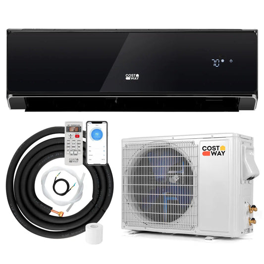 12000 BTU Wifi Enabled Mini Split Air Conditioner & Heater w/ Heat Pump Techelectronicx