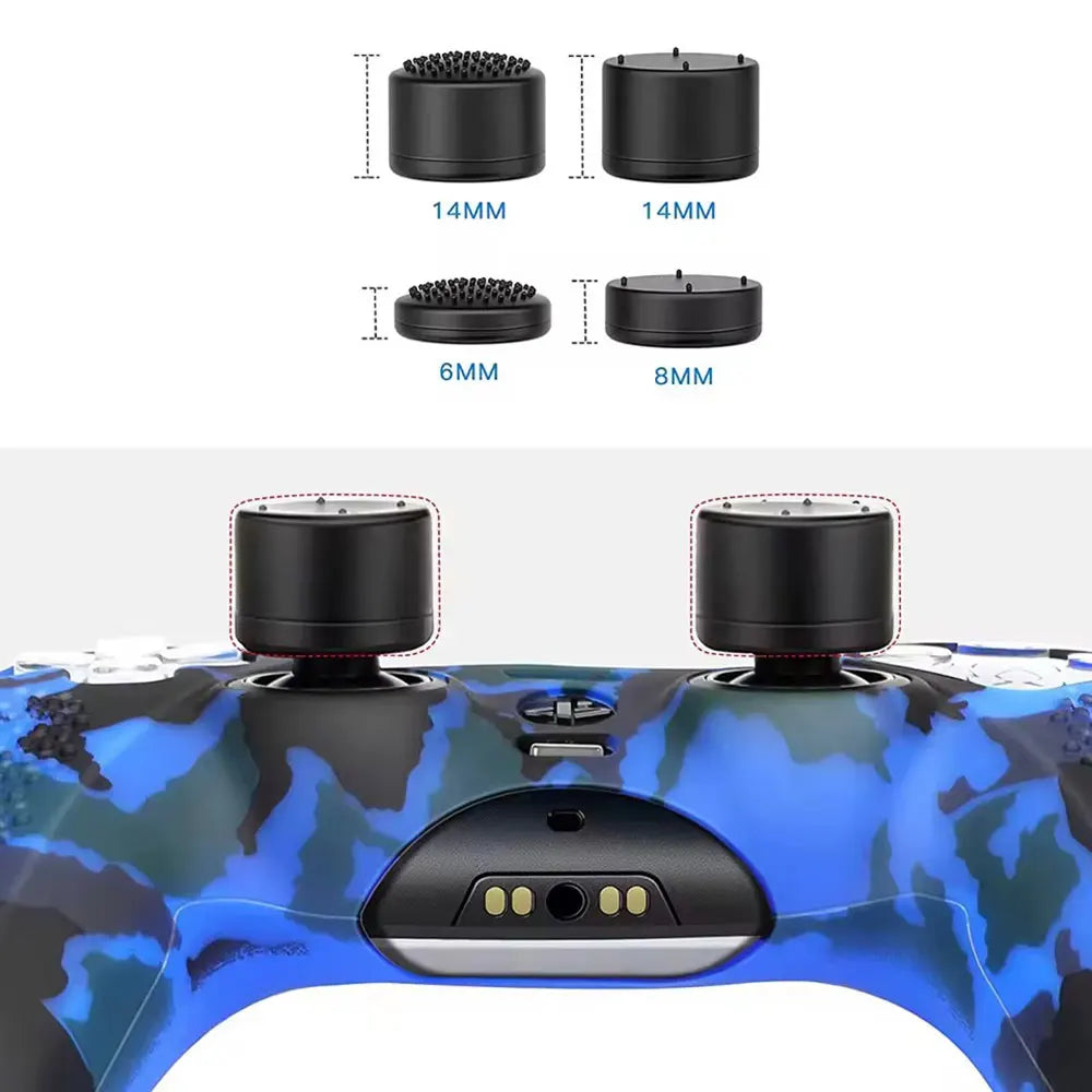 1 Set  Analog Thumb Stick Grip Cap For PS5 PS4 Xbox360 Controller Silicone Height Joystick Cover Thumb sticks Game Accessories Techelectronicx