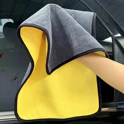 10/1Pcs Microfiber Cleaning Towel Car Cleaning Cloths Professional Detailing Car Drying Microfiber Towel Wash Towels Accessories Techelectronicx