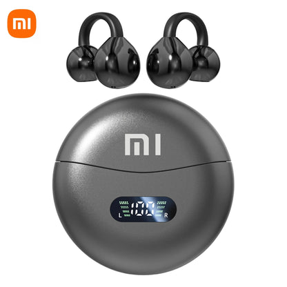 Xiaomi M79 Bone Conduction Earphones Bluetooth 5.4 Earbuds Clip on Ear Comfortable Waterproof Sport Digital Display Headsets Techelectronicx