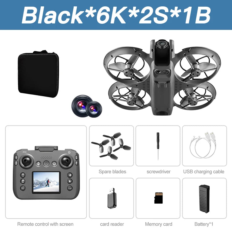 Xiaomi Mijia MINI V666 Drone 4K Professional WIFI 5G Dron Obstacle Avoidance Brushless Altitude Headless Mode RC Quadcopter Toys Techelectronicx