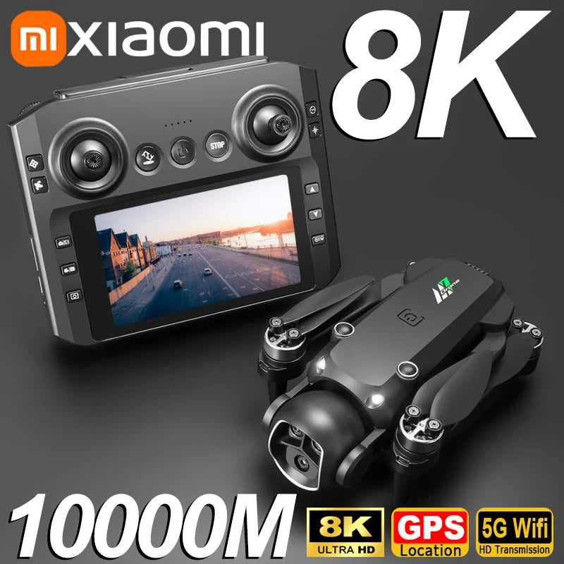 Xiaomi M7 Drone 8K Aerial HD Dual Camera Photography Intelligent Obstacle Avoidance Brushless Power 5G WIFI GPS Return Drone TechElect