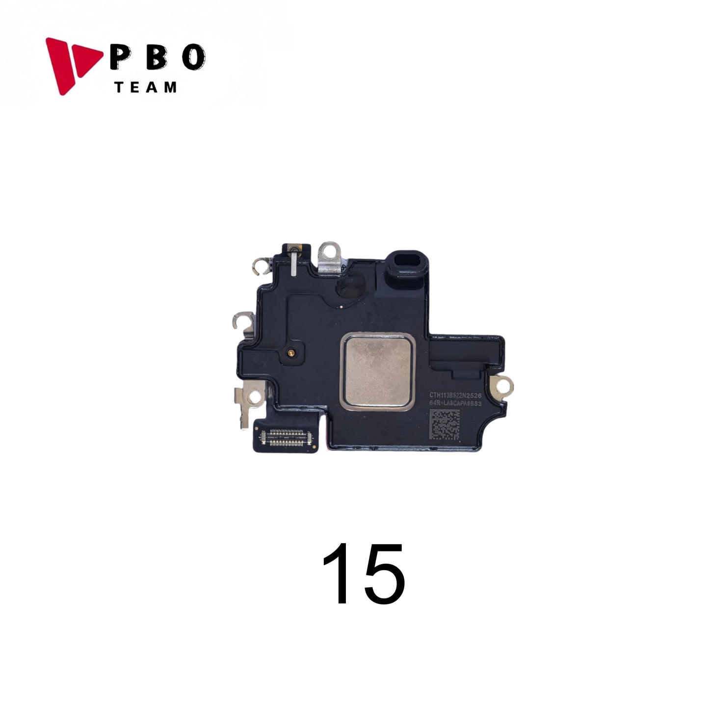1PCS Ear Speaker Earpiece for iPhone 11 12 13 14 15 16 pro max mini X XS XR Sound Flex Cable Ear Pieces Replacement Repair Parts Techelectronicx