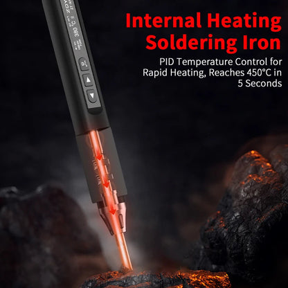 ZOYI  Smart Soldering iron 96W ZT-N1 Electrician portable constant temperature welding pen for home maintenance welding Techelectronicx