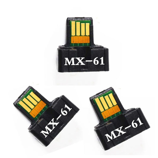 [1x MX-61GT] FT AT NT JT New Toner Reset Chip available for Sharp M4071 M5050 M5071 M6051 M6070 M6071 MX2650 3050 3571 M4050 Techelectronicx