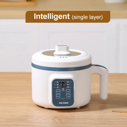 1.7L Electric Rice Cooker Single Double Layer 220V Multi Cooker Non-Stick Smart Mechanical MultiCooker Steamed Rice Pot For Home Techelectronicx