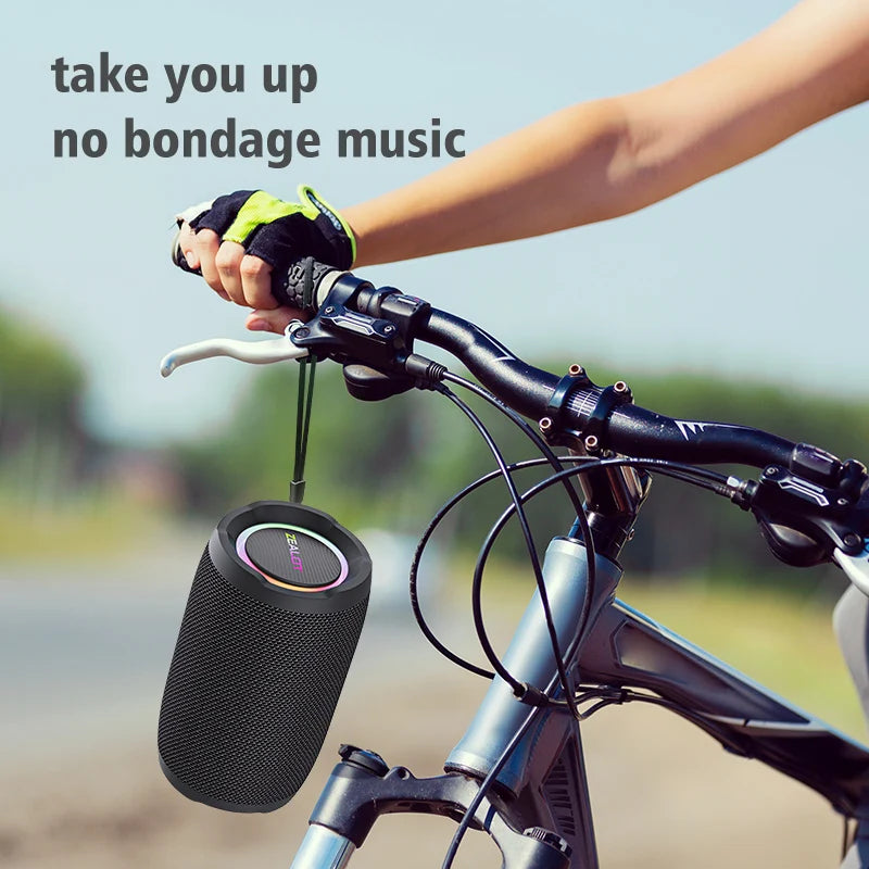 ZEALOT-S49 Portable Bluetooth Speaker 20W IPX7 Waterproof Powerful Sound Box Bass Boost Dual Pairing True Wireles Stereo Outdoor Techelectronicx