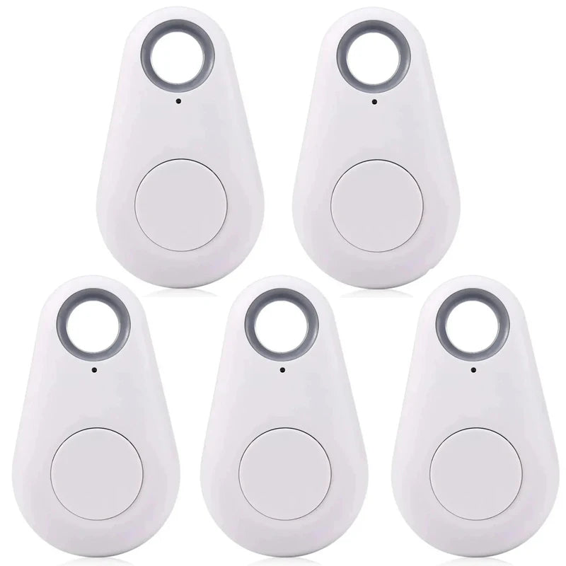 1-5pcs Wireless Mini GPS Tracker Anti-lost Alarm Key Child Bag Wallet Finder Bluetooth APP Locator Smart Tag For Ios and Android Techelectronicx