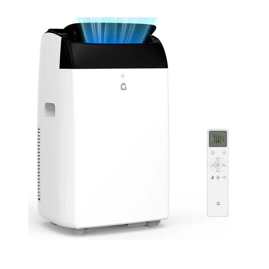 12000 BTU Portable Air Conditioners, Cools Rooms Air Conditioners Up to 550 Sq. Ft, 3-In-1 AC with Built In Dehumidifier, Fan Techelectronicx