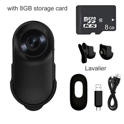 1080P Action Camera 1080P Portable Versatile Mount Anywhere for Travel Pets Ride Sport Vlog Mini Wireless Camera with Carry box Tech Electronics