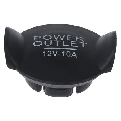 Waterproof Car Cigarette Lighter Outlet Cover 12V Power Socket Plug Universal Button Accessories Weatherproof Techelectronicx