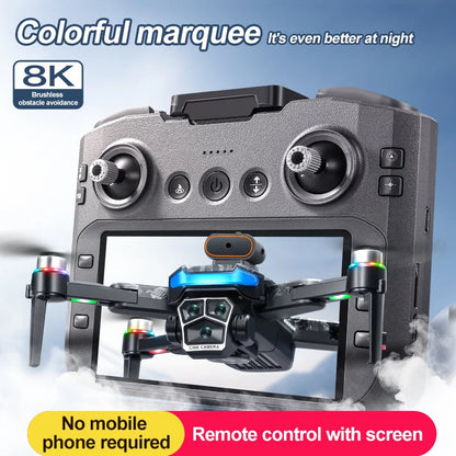 Xiaomi Mijia A14Pro max GPS Brushless 8K three Camera Optical Flow Obstacle Avoidance Foldable Quadcopter RC Distance Drone Toys Techelectronicx