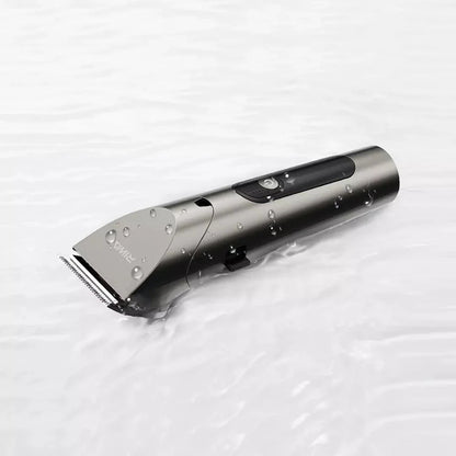 Youpin RIWA Hair Clipper Professional Electric Trimmer For Men With LED Screen Washable Rechargeable Men Strong Power Steel Head Techtronicx