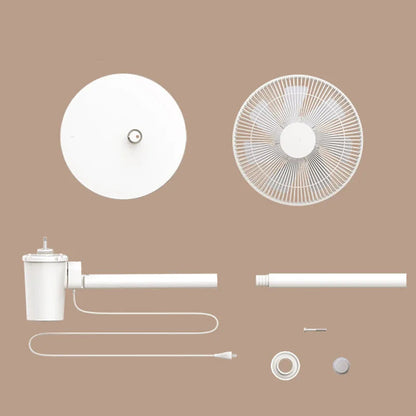 XIAOMI MIJIA Floor Fan,7 Blade,Adjustable wide-angle 90°,Home Fan For Living room,Support Connect MI HOME APP Wired Fan Techelectronicx