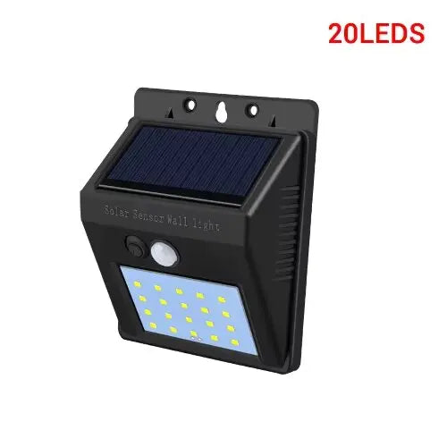 1/4pcs Solar Wall Light Outdoor Motion Sensor Night Light 20LEDs IP65 Waterproof For Garden Doorway Outdoor Lighting Street Lamp TechElect