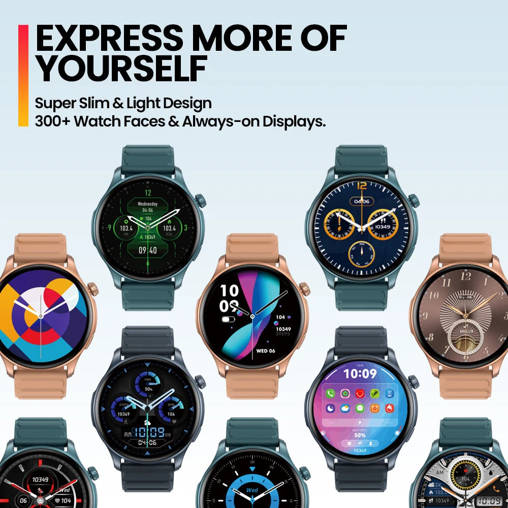 [2024 World Premiere] Zeblaze Btalk 3 Pro Smart Watch AMOLED Display Hi-Fi Bluetooth Phone Calls Health and Fitness Tracking Techelectronicx