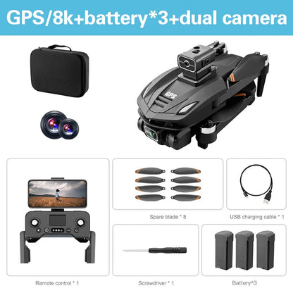 Xiaomi Mijia V168 Drone 8K 5G GPS  HD Aerial Photography Omnidirectional Obstacle Avoidance Foldable Long Flight Time Original Techelectronicx