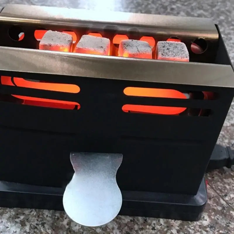 110V 220V 800W Black Shisha Hookahs Charcoal Stove Heater Coal Burners Hot Plate N58D Techelectronicx