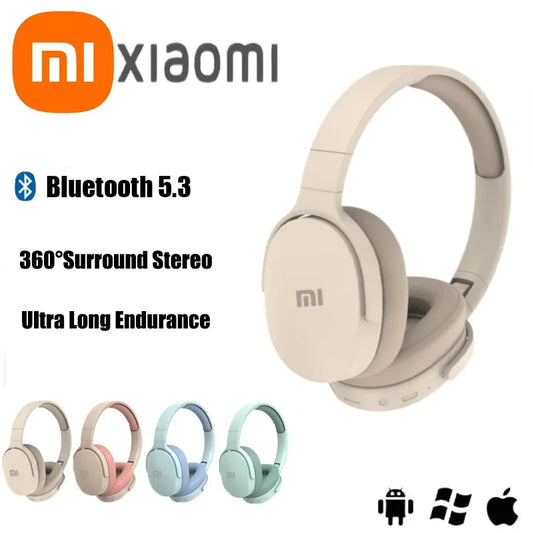 Xiaomi 5.3 P2961 Wireless Bluetooth Headphones Original Earphone For Samsung Iphone Stereo HIFI Headset Game Earbuds With Mic Techelectronicx