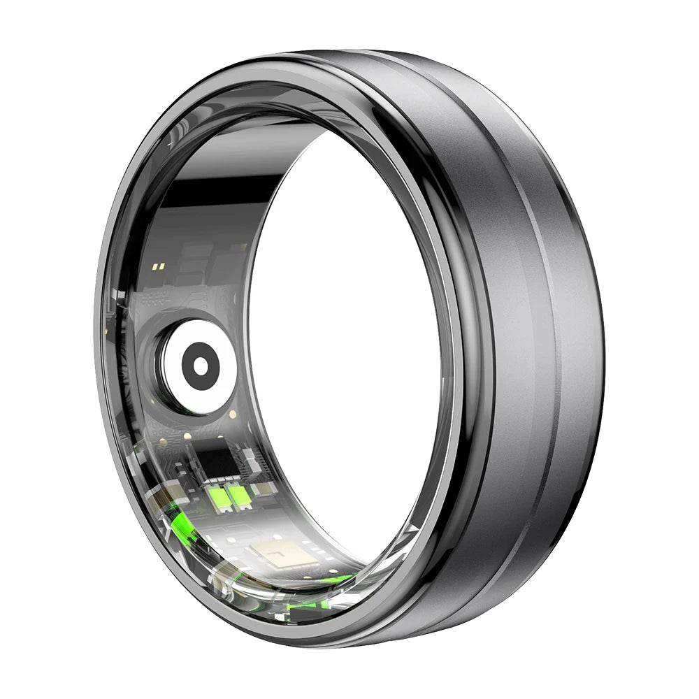 [2024] COLMI R06 Smart Ring Men Women, Heart Rate and Blood Oxygen Monitor, IP68 & 5ATM Waterproof, Multi-sport Mode Techelectronicx