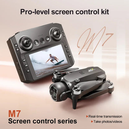 Xiaomi M7 Drone 8K Aerial HD Dual Camera Photography Intelligent Obstacle Avoidance Brushless Power 5G WIFI GPS Return Drone TechElect
