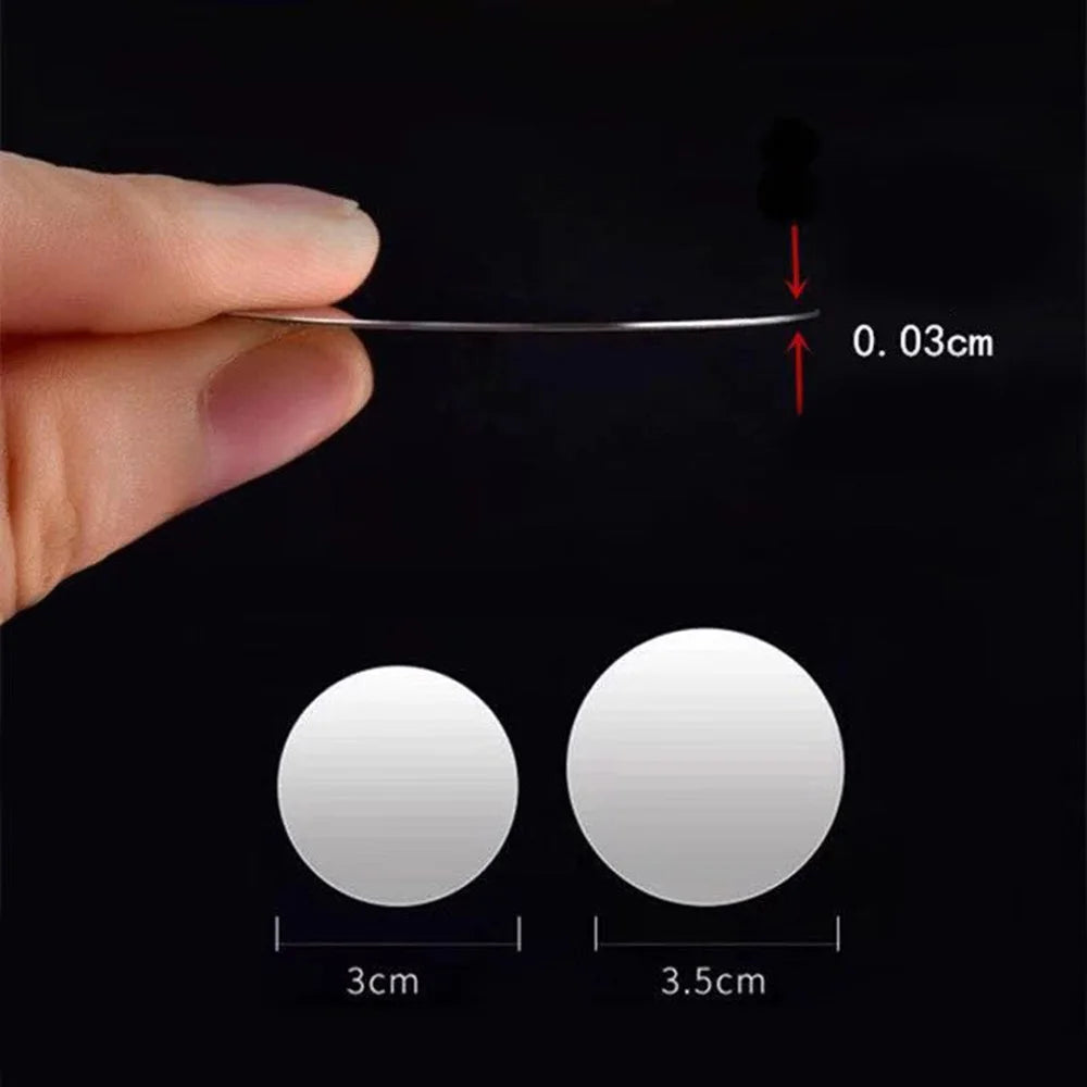 1/3/5PCS Metal Plate for Magnetic Car Phone Holder Self-adhesive Iron Sheet Sticker Magnet Mobile Phone Stand Mount For iPhone Techelectronicx