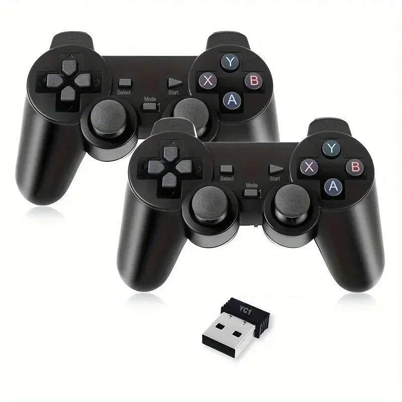 1 PC / 2 PCS 2.4GHz Wireless Gamepad for Game Controller - USB Joystick for PC, Android TV. Control for PC BOX, GAME BOX Techelectronicx
