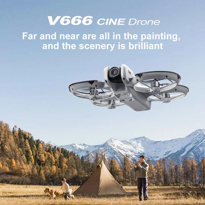 Xiaomi V666 Mini Drone 4K Professional Aerial 8k Dual Camera Intelligent obstacle avoidance  Brushless Quadcopter Kid RC Toy Techelectronicx